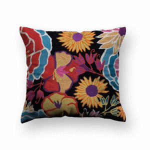 Pink Paradise Floral Cushion