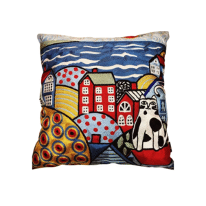 Geometric Spectrum Cushion Cover