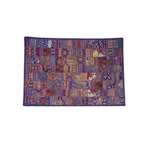 Royal Bohemian Patchwork Wall Tapestry – Handcrafted Heritage Art