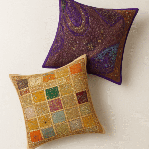 Royal Sozni Embroidered Pillow