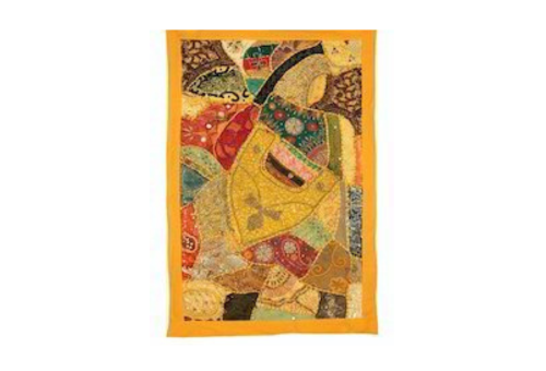 Regal Patchwork Wall Hanging